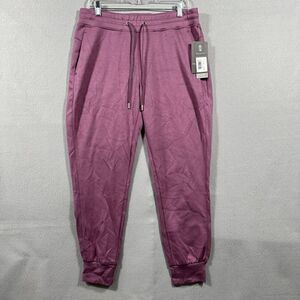 Free Country Purple Plum Zinc Jogger Pants Pockets Size Large‎